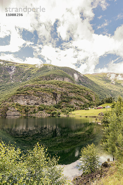 Norwegen  Hordaland  Eidfjord  Eidfjordvatnet See