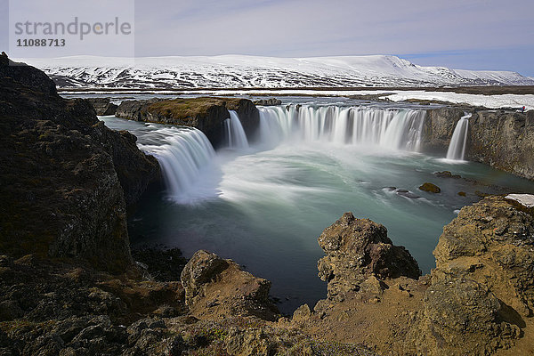 Icleand  Godafoss Wasserfall