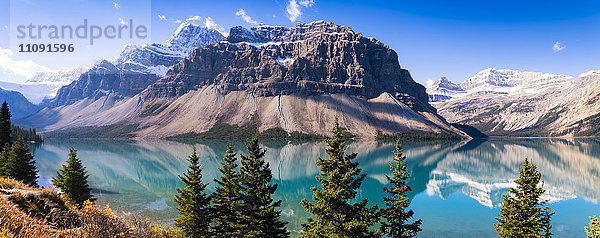 Kanada  Alberta  Rocky Mountains  Banff National Park  Bow Lake