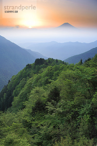 Mt Fuji und Landschaft