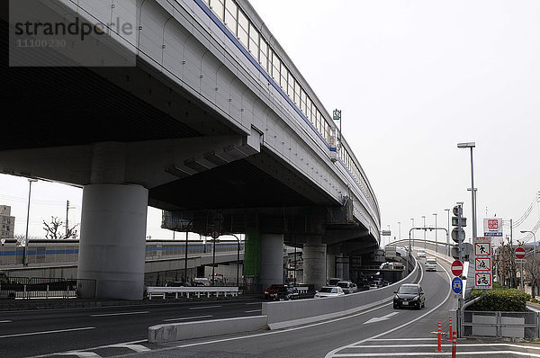 Hanshin Expressway Überführung