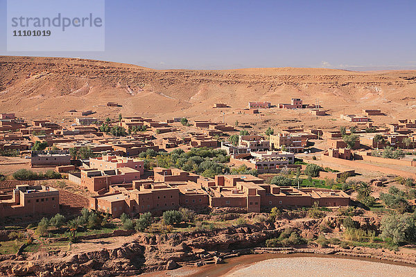 Kasbah Ait Benhaddou  Ouarzazate  Marokko