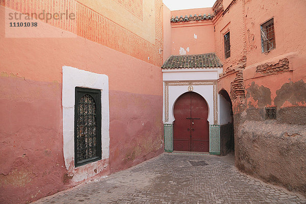 Haus  Medina  Marrakesch  Marokko