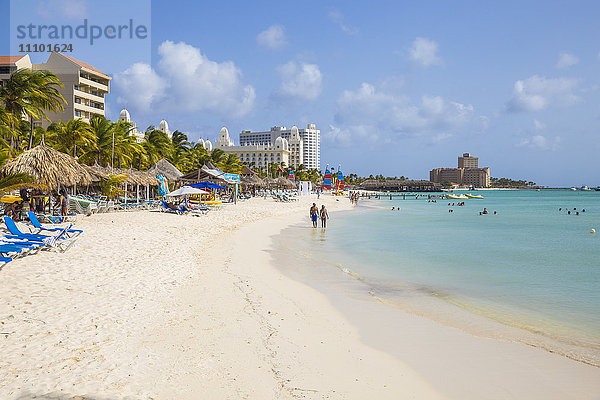 Palm Beach  Aruba  Niederländische Antillen  Karibik  Mittelamerika