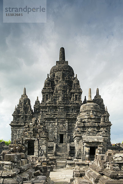 Sewu-Tempel bei Prambanan  Java  Indonesien  Südostasien  Asien