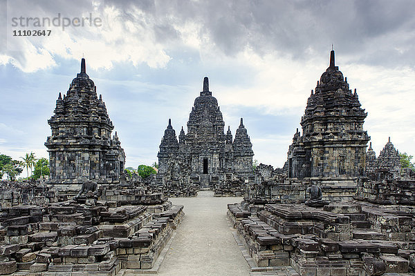 Sewu-Tempel bei Prambanan  Java  Indonesien  Südostasien  Asien
