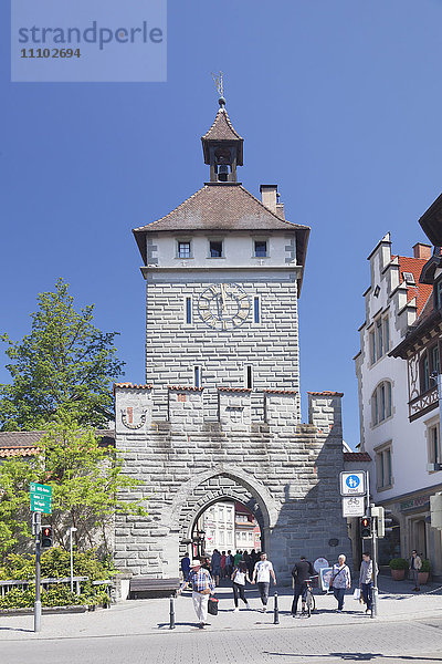 Schnetztor-Turm  Konstanz  Bodensee  Baden-Württemberg  Deutschland  Euruope