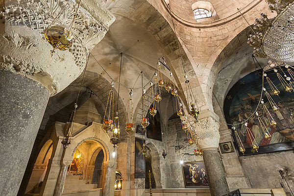 Kapelle  Grabeskirche  Altstadt  Christliches Viertel  Jerusalem  UNESCO-Weltkulturerbe  Israel  Naher Osten