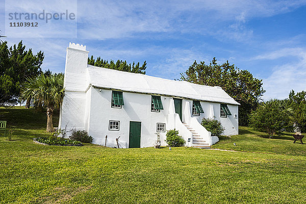Das Carter House Museum  St. David's Island  Bermuda  Nordamerika