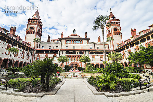 Flagler liberal arts college  St. Augustine  älteste durchgehend bewohnte Siedlung europäischer Herkunft  Florida  Vereinigte Staaten von Amerika  Nordamerika