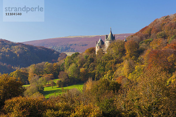 Castell Coch (Castle Coch) (The Red Castle)  Tongwynlais  Cardiff  Wales  Vereinigtes Königreich  Europa