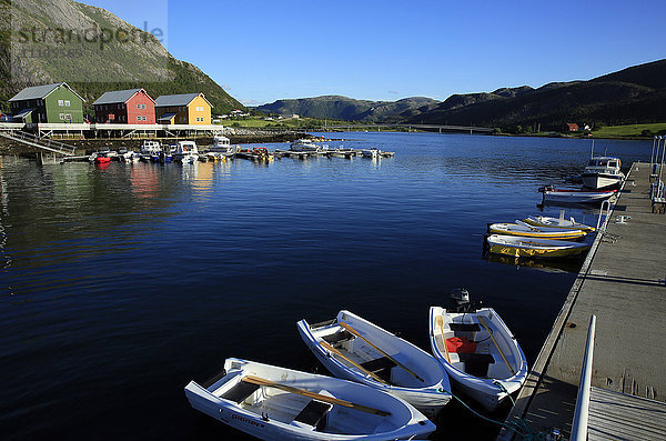 Lauvsnes  Flatanger  Nord-Trondelag  Norwegen  Skandinavien  Europa