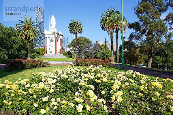 Queen Victoria Statue  Queen Victoria Gardens  Melbourne  Victoria  Australien  Pazifik