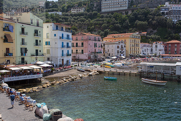 Marina Grande  Sorrento  Costiera Amalfitana (Amalfiküste)  UNESCO-Weltkulturerbe  Kampanien  Italien  Europa