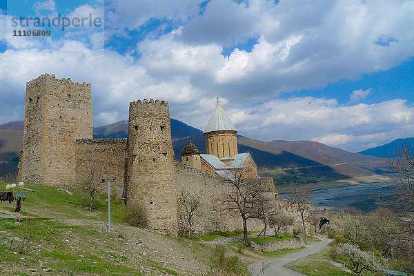 Schloss in der Umgebung von Tiflis  Republik Georgien  Zentralasien  Asien