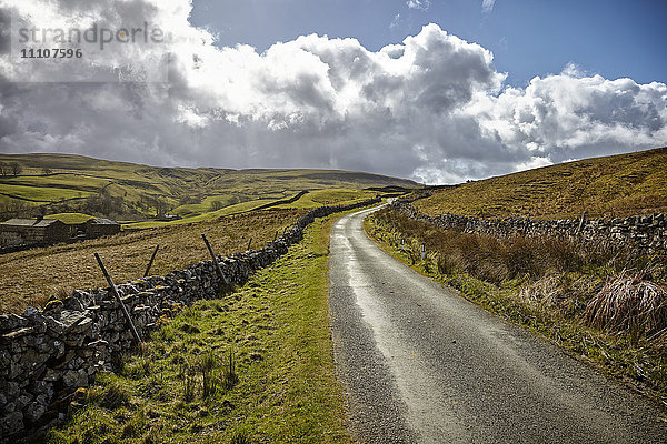 Swaledale  Yorkshire Dales  Yorkshire  England  Vereinigtes Königreich  Europa