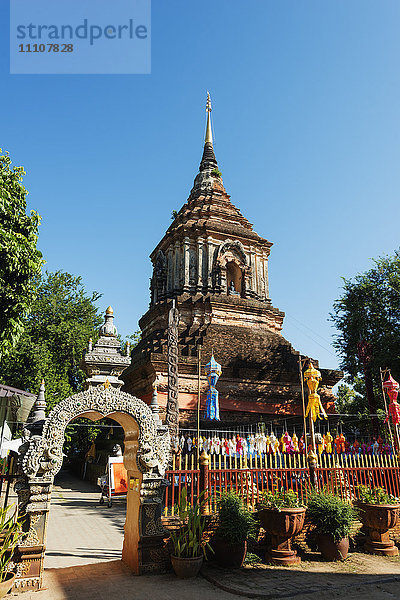 Wat Lok Molee  Chiang Mai  Thailand  Südostasien  Asien