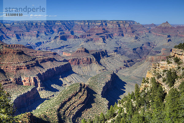 South Rim  Grand Canyon National Park  UNESCO-Welterbe  Arizona  Vereinigte Staaten von Amerika  Nordamerika