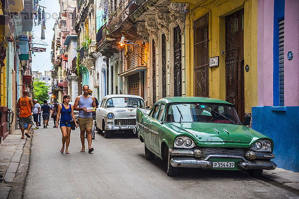 La Habana Vieja (Alt-Havanna)  UNESCO-Weltkulturerbe  Havanna  Kuba  Westindien  Karibik  Mittelamerika