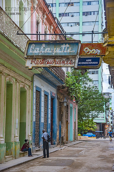 La Habana Vieja  Havanna  Kuba  Westindien  Karibik  Mittelamerika