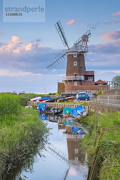 Cley Windmill  Cley-next-the-Sea  North Norfolk  Norfolk  England  Vereinigtes Königreich  Europa