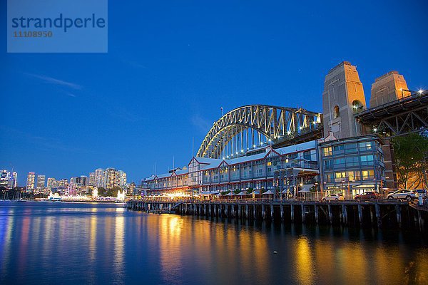 Sydney Harbour Bridge  Sydney  New South Wales  Australien  Ozeanien