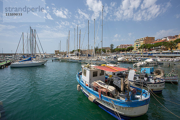 Hafen  Sanremo (San Remo)  Ligurien  Italien  Europa