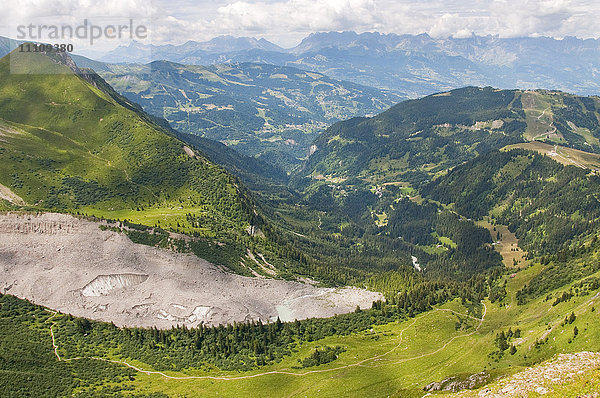 Berglandschaft  Mont Blanc  Haute-Savoie  Frankreich  Europa