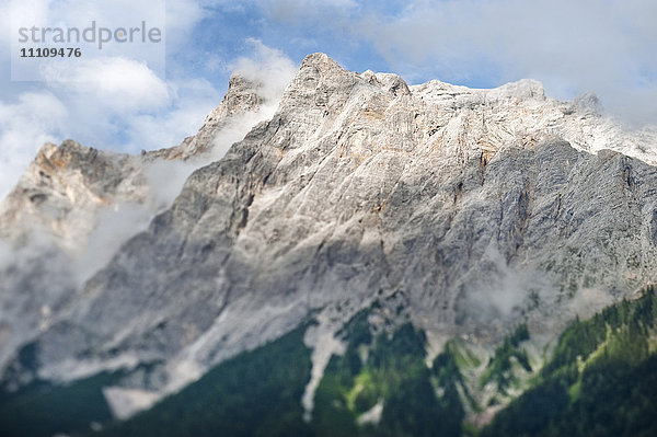 Zugspitze  Wettersteingebirge  Tirol  Österreich  Europa