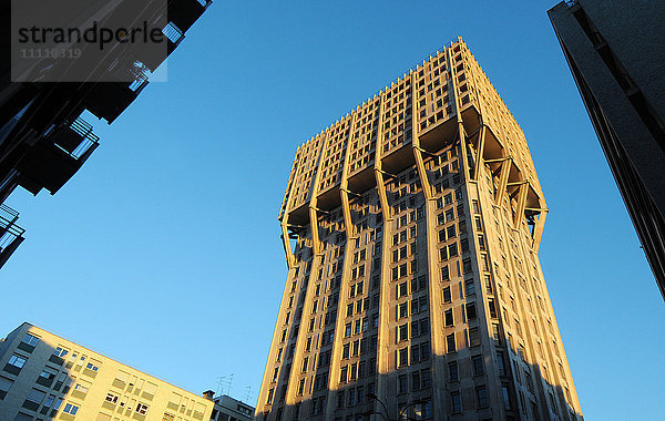 Europa   Italien   Lombardei   Mailand   torre Velasca Gebäude