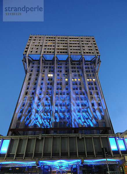 Europa   Italien   Lombardei   Mailand   torre Velasca Gebäude