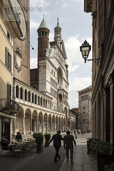 Italien  Lombardei  Cremona  Kathedrale Duomo