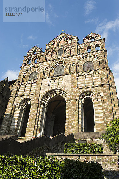 Europa  Frankreich  Haute Loire  Le Puy en Velay  Kathedrale Notre Dame