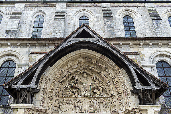 Europa  Frankreich  Region Loiret  Saint-Benoit-sur-Loire  Abbaye de Fleury