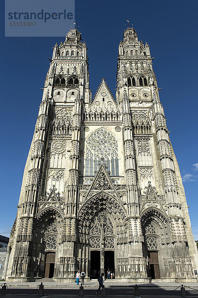 Europa  Frankreich  Indre et Loire  Tours  Kathedrale Saint Gatien
