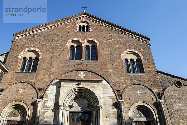 Italien  Lombardei  Mailand  Corso Garibaldi  Kirche San Simpliciano