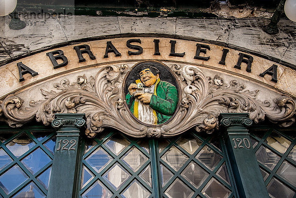 Europa  Portugal  Lissabon  Bairro Alto  Cafè A Brasileira