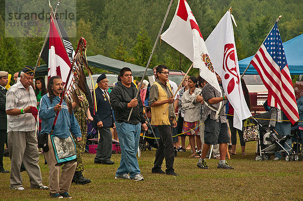 Nordamerika  Kanada  Ontario  Bruce Peninsula  Cape Croker First Nation Cultural Pow-Wow