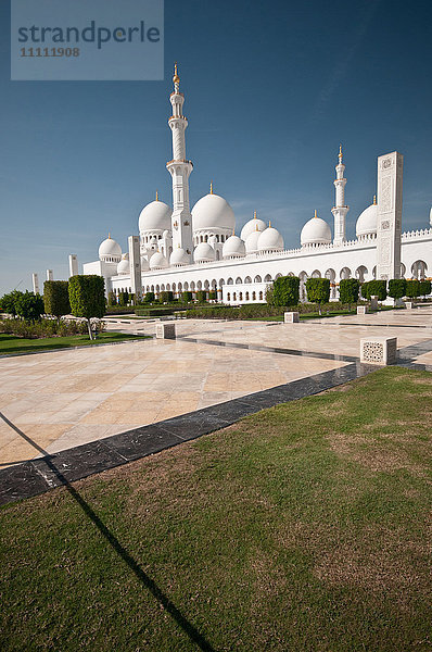 Asien  Naher Osten  Vereinigte Arabische Emirate  Abu Dhabi  Sheikh Zayed Grand Mosque