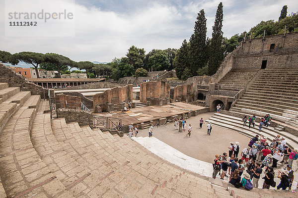 Europa  Italien  Kampanien  Pompei  Das Große Theater