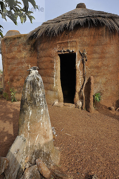 Benin  Dorf Koussucoungou