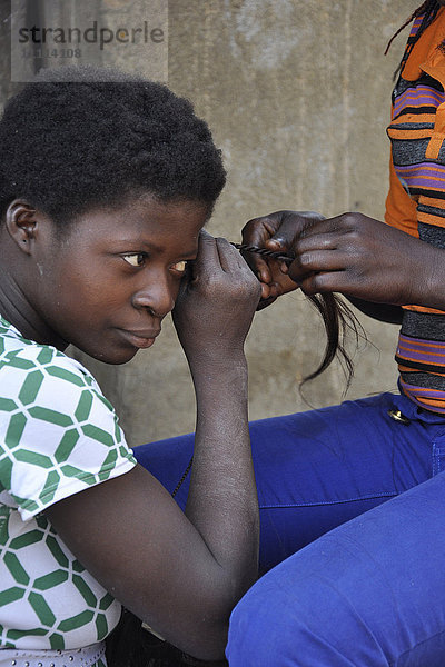 Togo  Umgebung von Lomè  Alltagsleben