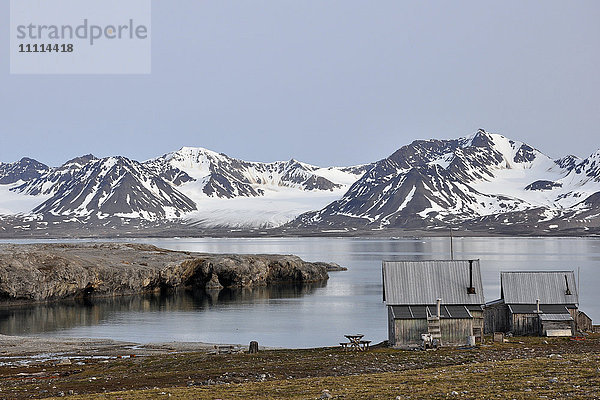 Norwegen  Svalbard-Inseln  Insel Spitzbergen  Ny-london village