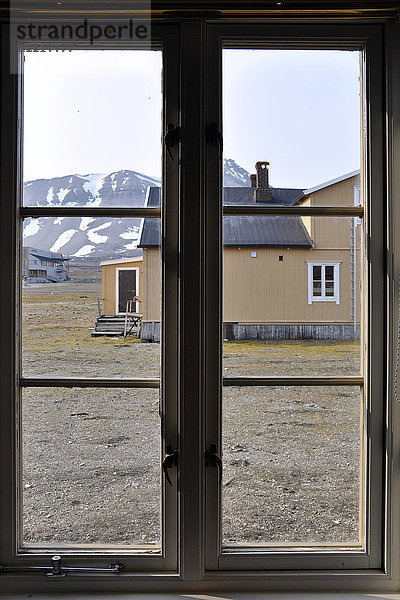 Norwegen  Svalbard-Inseln  Insel Spitzbergen  Dorf Ny Alesund