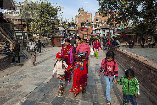 Nepal  Kathmandu  tägliches Leben