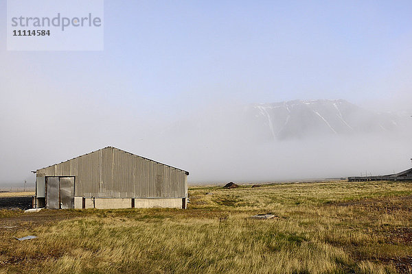 Norwegen  Svalbard-Inseln  Insel Spitzbergen  Dorf Pyramidon