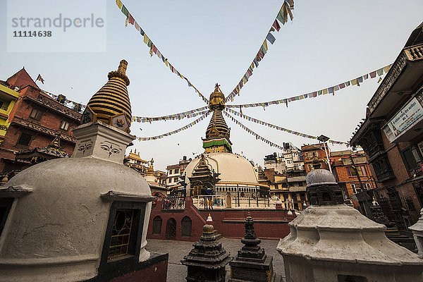 Nepal  Kathmandu  lokale Stupa