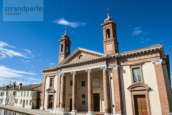 Italien  Emilia Romagna  Comacchio  Kirche San Pietro