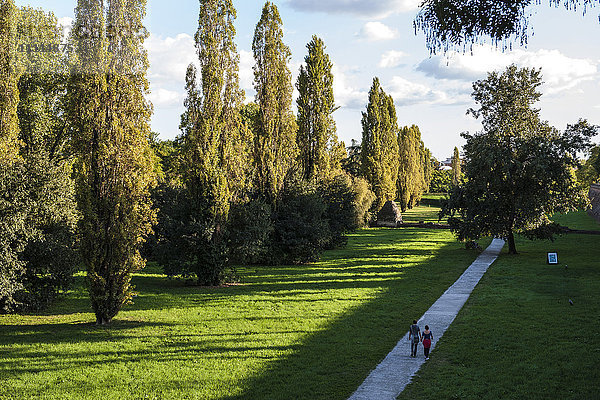 Italien  Emilia Romagna  Ferrara  öffentlicher Garten