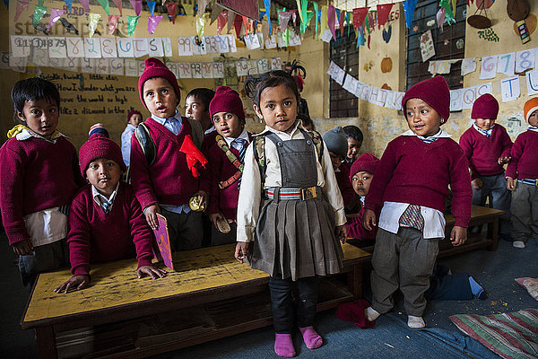 Nepal  Tathali  lokale Schule